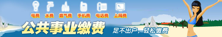 公共事业网上缴费 电费,水费,煤气费,通讯费一网打尽